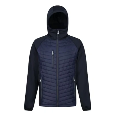 Afbeelding van Regatta Navigate Hybrid Jacket RG0549 Black/New Royal L