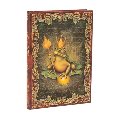 Afbeelding van Fairy Tale Collection The Brothers Grimm, Frog Prince (Fairy Collection) Midi Lined Hardback Journal (Elastic Band Closure)