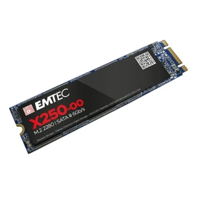 Afbeelding van Emtec ECSSD1TX250 interne SSD harde schijf, 2,5 inch, SATA, collectie X250 Power Plus, 3D NAND, 1 Tera