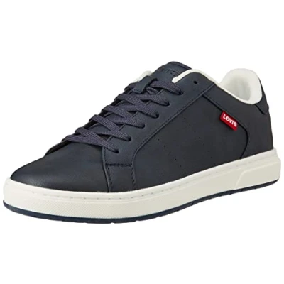 Afbeelding van Levi&#039;s Piper Sneakers laag, Heren, Maat: 41, Navy blue Pu