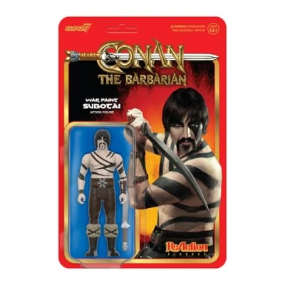 Afbeelding van Super7 Conan The Barbarian ReAction Action Figure Wave 02 Subotai (War Paint) 10 cm Mini Figuur