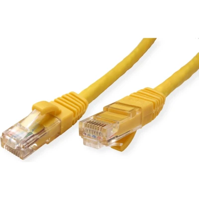 Afbeelding van VALUE UTP Cat.6 (Class E) patchkabel, LS0H, geel, 5 m