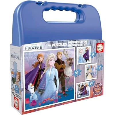 Image de Puzzle Educa La Reine des Neiges 2, 12/16/20/25 pièces