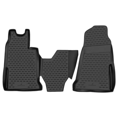 Afbeelding van WALSER XTR 75205 Vloermatset Rubber Voor Zwart Op maat gemaakt