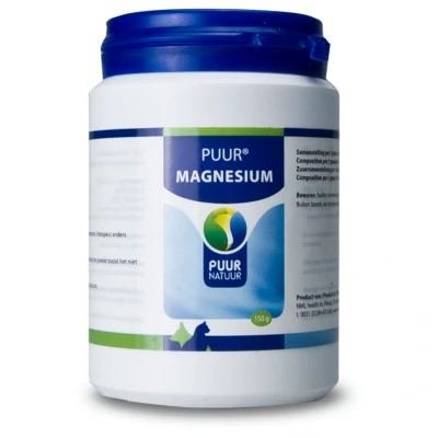 Afbeelding van Puur Natuur Magnesium Hond &amp; Kat 150 GR