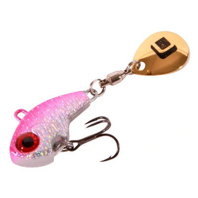 Afbeelding van Ultimate Turbotail Jigspinner 21g Pink Pearl Spinner