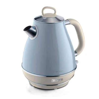 Afbeelding van Ariete 2869/05 Vintage waterkoker 2000 Watt 1. 7 liter inhoud draadloos blauw