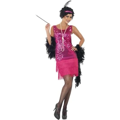 Afbeelding van Dressing Up &amp; Costumes 20s Razzel And Gang Funtime Flapper Costum