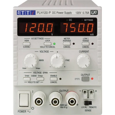Afbeelding van Aim TTi PLH120 P Labvoeding, regelbaar 0 120 V 0.75 A 90 W Aantal uitgangen: 1 x