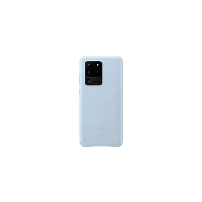Afbeelding van Galaxy S20 Ultra 5G Leren Hoesje EF VG988 Blauw Samsung Smartphone Hoesjes Geen Verzendkosten &amp; Morgen In Huis