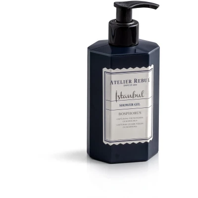 Afbeelding van Istanbul Bosphorus Douchegel Atelier Rebul (400ml) Frisse &amp; Aquatische Geur Natuurlijke