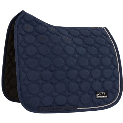 Afbeelding van Anky Zadeldekje Suede Dressuur Mood Indigo