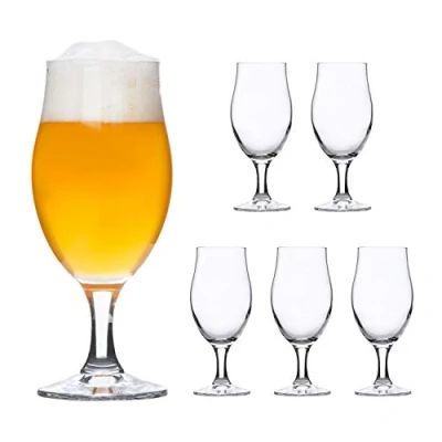 Afbeelding van Bormioli Rocco Executive Calice Birra 37,5 cl Set van 6 Pezzi In Vetro