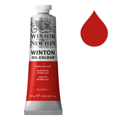 Image de Winsor &amp; Newton Winton peinture à l&#039;huile (37 ml) 682 nuance de vermillon