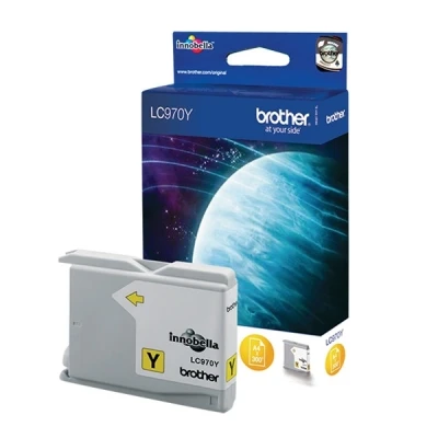 Image de Brother LC970Y Jaune original cartouche d&#039;encre pour DCP 135C 150C 153C 157C MFC 235C 260C
