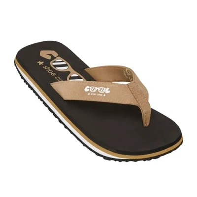 Afbeelding van COOL shoe corp. 3 teenslippers voor heren, Tabak, 45/46 EU
