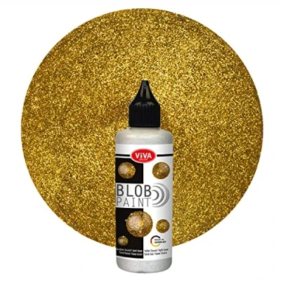 Afbeelding van Blob Paint, Gold Glitter
