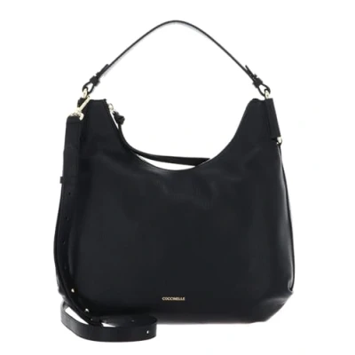 Afbeelding van COCCINELLE Rebekka Handbag Grained Leather Noir