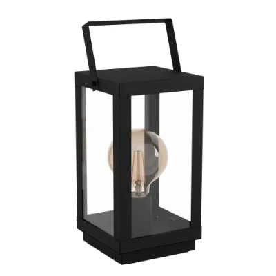 Afbeelding van EGLO Bradford 1 Tafellamp E27 37 cm Zwart