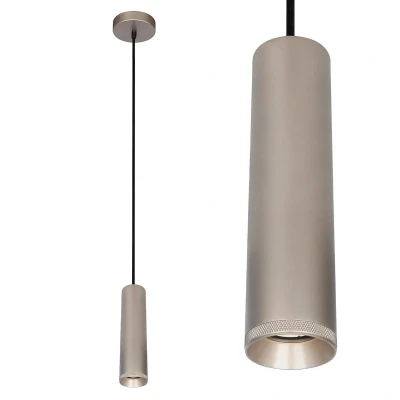 Afbeelding van Artdelight Hanglamp Milano 1 lichts 25 cm champagne