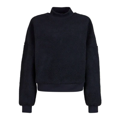Afbeelding van Urban Classics Fleece trui, Dames, Maat: XL, Black