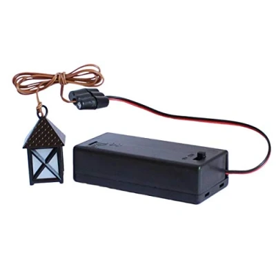 Afbeelding van Kahlert Licht Accessoires voor miniatuurpop, 20301, zwart, melkachtig
