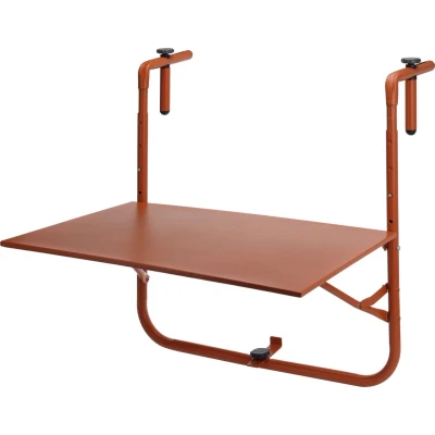 Afbeelding van Balkontafel matterracottakleurig