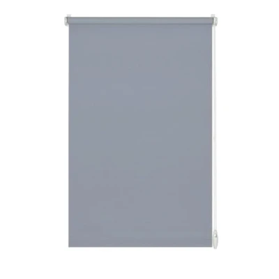 Afbeelding van GARDINIA 32908 verduisterend rolgordijn voor daglicht, alle montageonderdelen inclusief, rolgordijn, effen, rookblauw, 100 x 150 cm (b h)