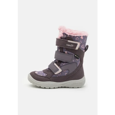 Afbeelding van Superfit Crystal Snowboots voor kinderen, Maat: 27, Lila/rosa Imitatieleer/ textiel