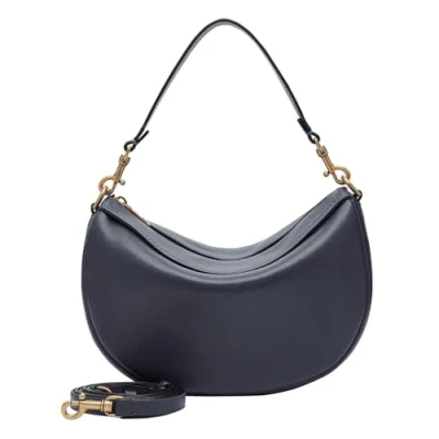 Afbeelding van LIEBESKIND BERLIN Leren Schoudertas Melli Kodiaq Sheep Hobo Bag Taro Paars