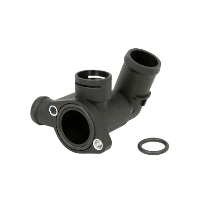 Afbeelding van TOPRAN 108 192 Flens Kunststof Cilinderkop, Voor, Langs Met afdichtring VOLKSWAGEN: Polo III Hatchback