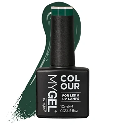 Afbeelding van Mylee Gel Nagellak 10ml [Green Velvet] UV/LED Gellak Nail Art Manicure Pedicure, Professioneel &amp; Thuisgebruik Range] Langdurig en gemakkelijk aan te brengen