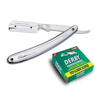 Afbeelding van Parker 31r Straight Razor Plus 100 Single Edge Blades