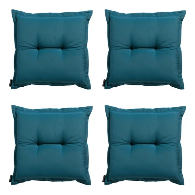 Afbeelding van Madison Zitkussen Universeel Panama Sea Blue 50x50 Blauw 4 Stuks