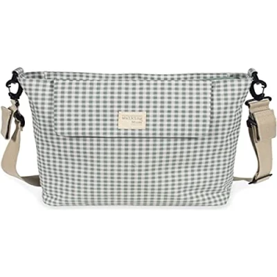 Image de Sac à langer I Love Vichy Walking Mum Vert