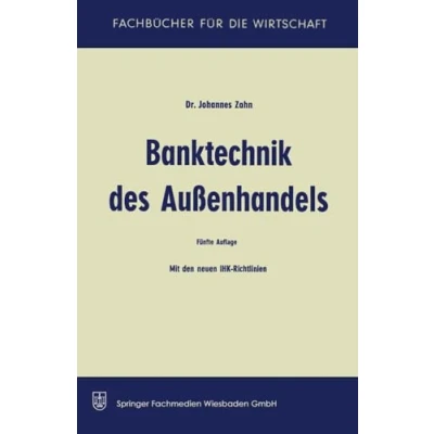 Afbeelding van Banktechnik des Aussenhandels