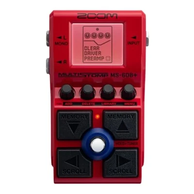 Afbeelding van Zoom MS 60B+ (Elektrische gitaar), Effectpedaal, Rood