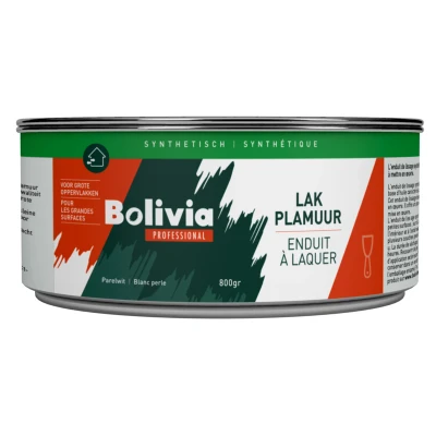 Afbeelding van Bolivia Synthetische Lakplamuur 800 gram Schildersbenodigdheden