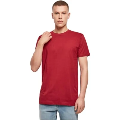 Afbeelding van Build your Brand T Shirt Round Neck BY004 Burgundy XL