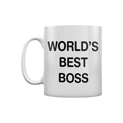 Afbeelding van Grindstore World&#039;s Best Boss Thee of Koffiemok Wit