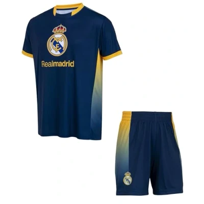 Afbeelding van Real Madrid Voetbalset met korte broek voor kinderen, jongens, officiële collectie, 6 jaar