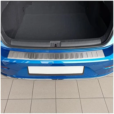 Afbeelding van tuning art L428 Roestvrij stalen bumperbeschermer voor VW Arteon Shooting Brake 2020 Kleur: zilver