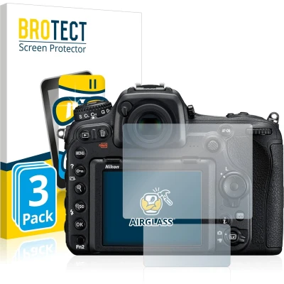 Afbeelding van BROTECT Screenprotector voor Nikon D500 Folie Beschermfolie Beschermglas transparant (3 Stuks)