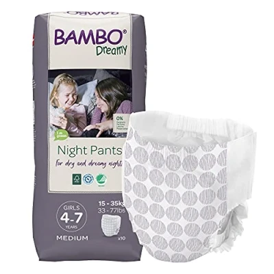 Afbeelding van ABENA Bambo Dreamy Girl 4 7 jaar, medium, 15 35 kg