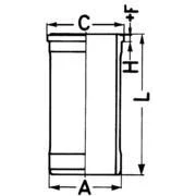 Afbeelding van KOLBENSCHMIDT 88891150 Cilindervoering