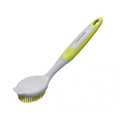 Afbeelding van Schoonmaakborstel Plat Antibacterieel Siliconen KitchenCraft