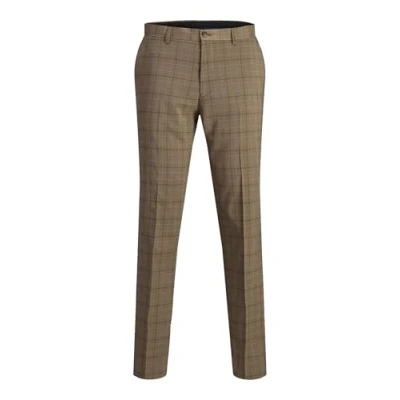 Image de Jack &amp; Jones Jprfranco Pantalon à carreaux Sn, Marron, 48