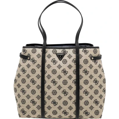 Afbeelding van Guess Beyza Tote Dames Shopper Black Logo One Size