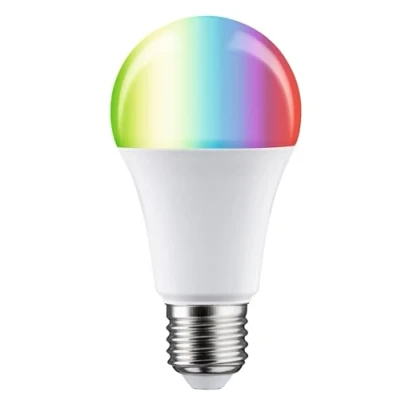 Afbeelding van 29144 Paulmann Home LED lamp E27 Energielabel: F (A G) 9 W RGBW Mat