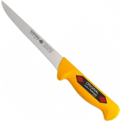 Afbeelding van Eikaso Solingen Uitbeenmes 16 cm Semi Flexibel Ergonomisch Geel Handvat